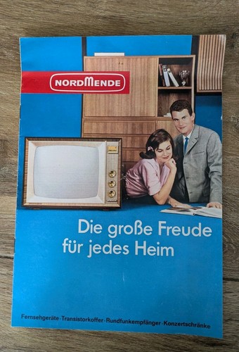 Vintage nordmende fernseher - nordmende,
