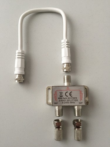 Fach sat verteiler splitter - 2-fach,