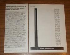 Seltene werbung artemide - seltene,