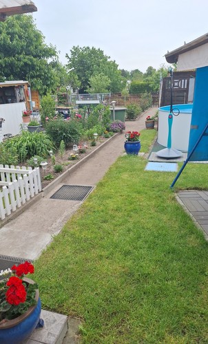 Pachtgarten mit laube - mit,