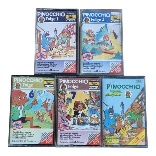 Pinocchio hörspiel - mc,