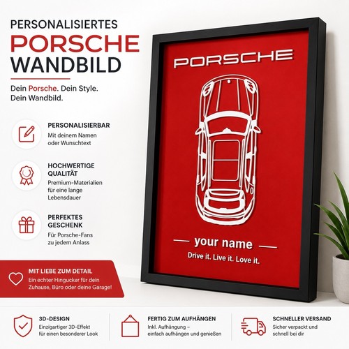 Personalisiertes porsche - personalisiertes,