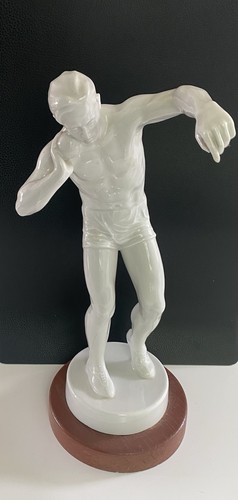 Alte meißen porzellan - alte, figur