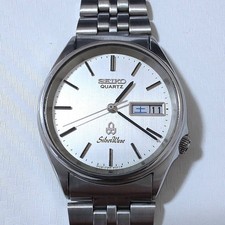 ◆Seiko Vintage Quartz Silver