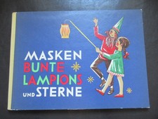 Masken,Bunte Lampions und Sterne,DDR-Bastelbuch
