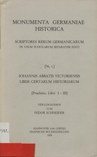 Monumenta Germaniae Historica