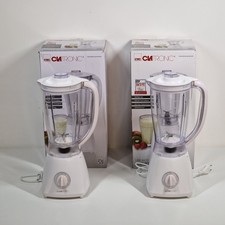 2x Clatronic UM 3470 Standmixer 500W Weiß 2 Stück Set Mixer Universal DEFEKT!