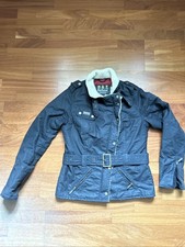 Barbour,  Damen Winter Steppjacke  36, Futter Lammfell  - schwarz