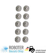 10x Flansch Kugellager F625ZZ