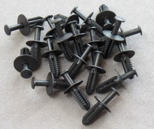 25x STOßSTANGEN RADKASTEN CLIPS FÜR MERCEDES W124 W202 W203 W204 W208 W209 W210