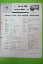 Service Manual-Anleitung für Telefunken  Opus 2214 ,ORIGINAL