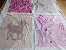 Pferde Winter Bettwäsche 135*200cm und 80*80 cm Kissenbezug