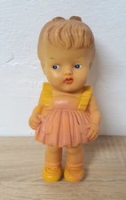 Vintage Gummi Puppe 60er 18 cm