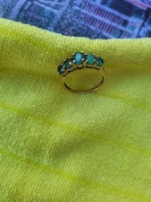 Smaragdring 2g 585 Gelbgold