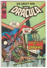 DIE GRUFT VON GRAF DRACULA  Nr. 32 ~ Schrottiger Zustand ~ Williams Vlg 70er J.