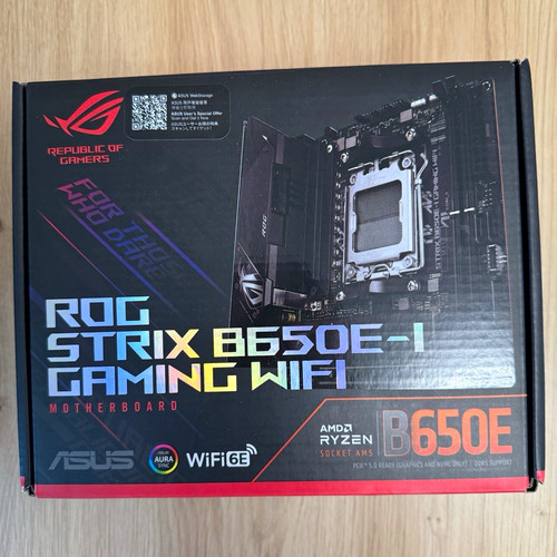 Asus rog strix - b650e-i, gaming