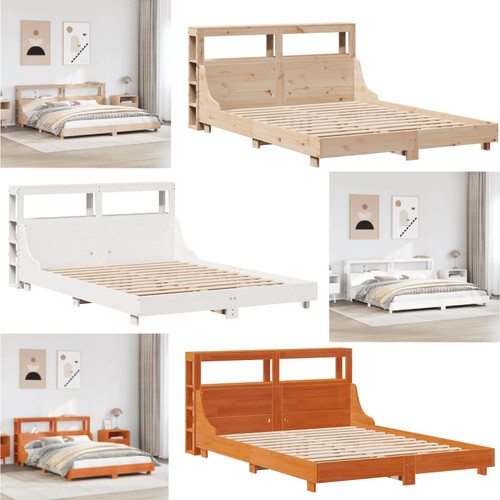 Massivholzbett kiefernholz - massivholzbett,