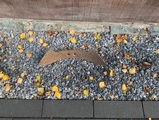 Grubberschar Doppelherzschar Rost Deko Garten