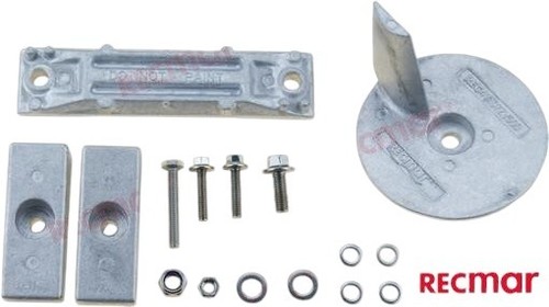 Satz von aluminium anoden für - satz,