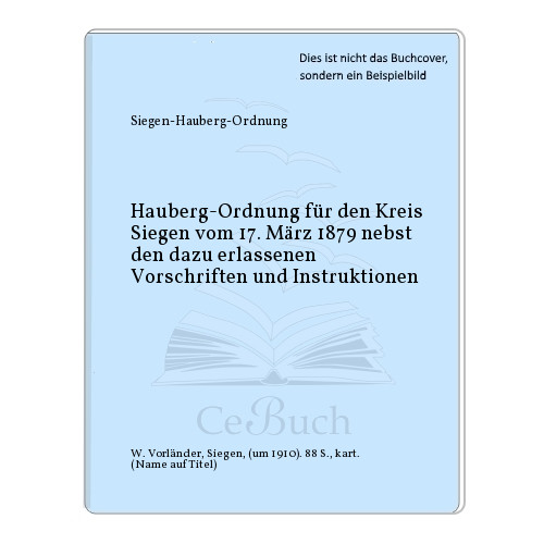 Siegen-Hauberg-Ordnung