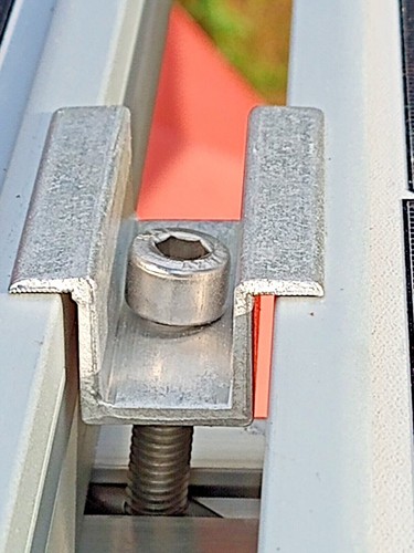 Mittelklemme rahmen - f.,