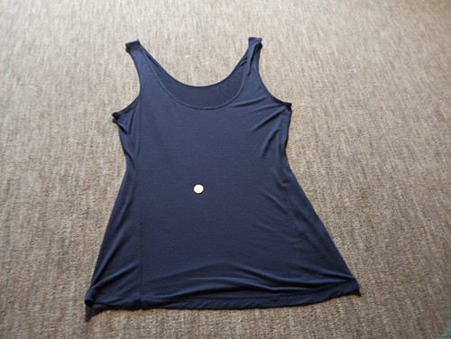 Damen basic top grau - gr.42,
