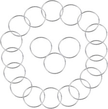 20Pcs Metallringe zum Basteln