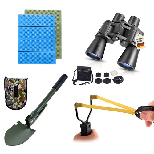 Camping survival geschenkset - camping,