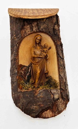 Holzmaderl maria altar deko - maria,