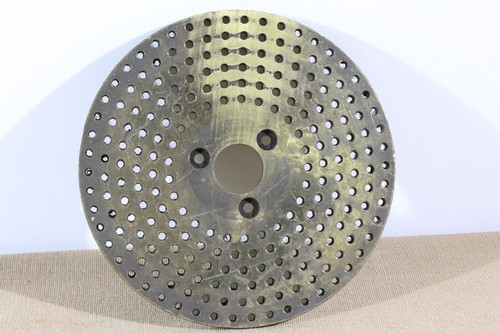 Lochscheibe 16cm messing - lochscheibe, d=16cm