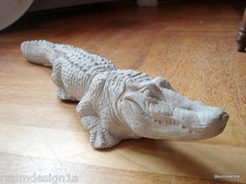 Stucco gartenfigur krokodil - stucco,