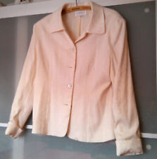 Brautmode,Jacke,Blazer,Jacket, Hochzeit,Gr 38/40, M,Creme,Brautjacke,Paisley