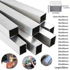 Alu Vierkantrohr Aluminium