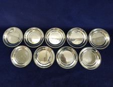 9x Untersetzer Tellerchen