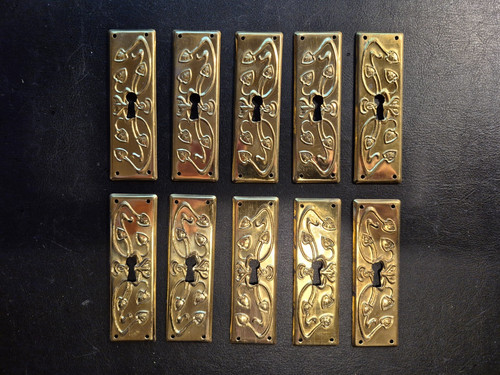 Jugendstil schrankschild - 10,