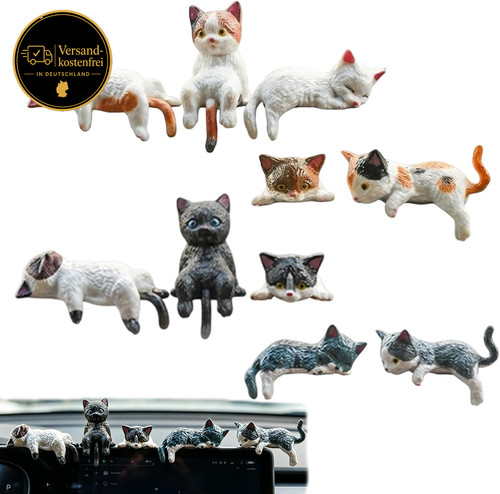 Katze deko set figuren - deko,