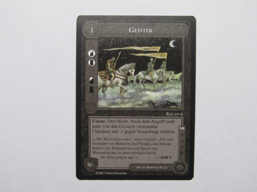 Geister middle earth - -, ccg