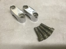 Suzuki VS1400 INTRUDER VX51L Schellen Klemmböcke CHROM f. Riser Lenker Gabel Top