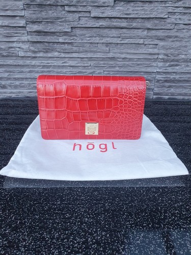 Högl echtleder tasche - tasche, rot