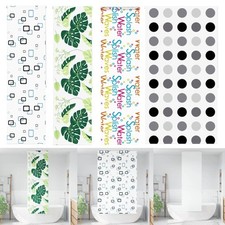 Duschrollo Duschvorhang Dusche Rollo Seilzug Badewannenvorhang Badewanne Vorhang