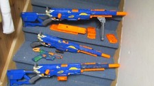 Set of 3 NERF N-Strike