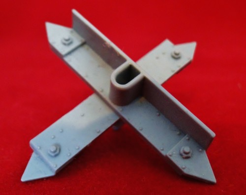 Large barricade cross - barricade, |