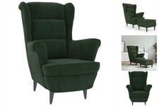 Ohrensessel Mit Hocker