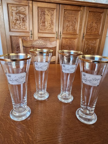 Original tuborg biergläser - 4,
