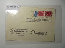 5085. 13.01.1952, Brief von