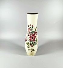 ZSOLNAY, VASE WITH FLOWERS