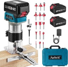 Holzfräse Kabellos 21V mit 2