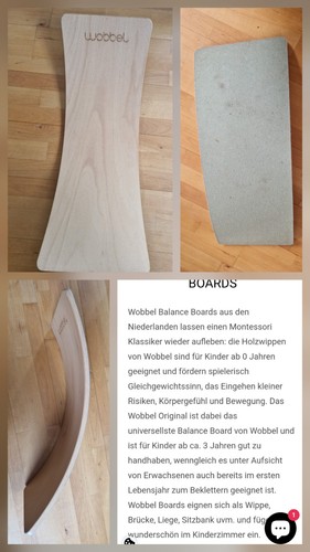 Wobbel gleichgewichtsbrett - wobbel,