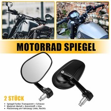 Motorradspiegel Lenkerenden Spiegel 7/8" Motorrad Rückspiegel für KTM Duke 125