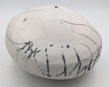 MAUREEN McGREGOR AMERIKANISCHE GROSSE RAKU STUDIO KERAMIK SKULPTUR 21. JAHRHUNDERT